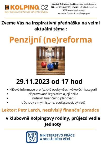 Penzijní (ne)reforma Penzijní (ne)reforma