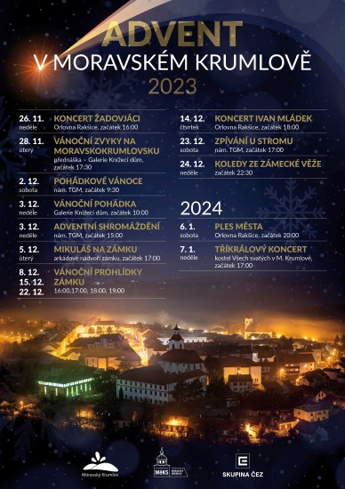 ADVENT V KRUMLOVĚ 2023 ADVENT V KRUMLOVĚ 2023