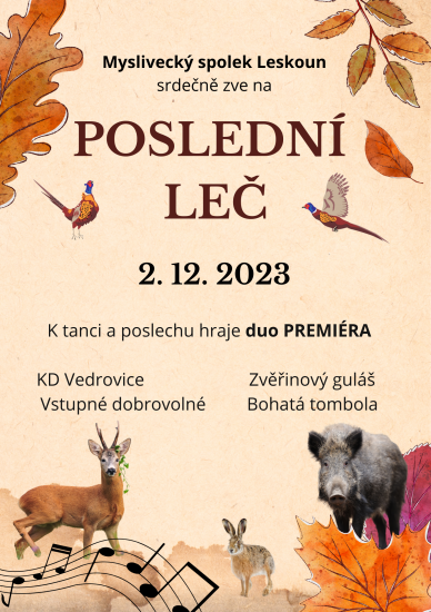 Poslední leč Poslední leč