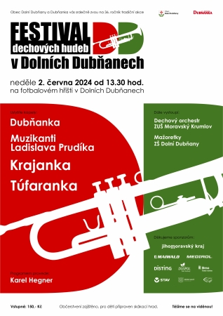 Festival dechových hudeb v Dolních Dubňanech
