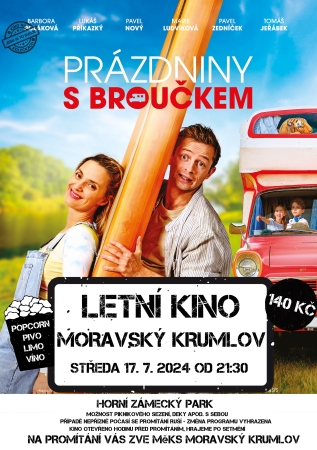 KINO NA KOLEČKÁCH - PRÁZDNINY S BROUČKEM