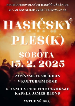 Hasičský ples(k)