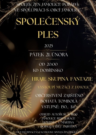 Společenský ples Jamolice