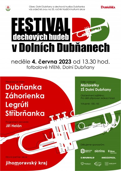 Festival dechových hudeb v Dolních Dubňanech