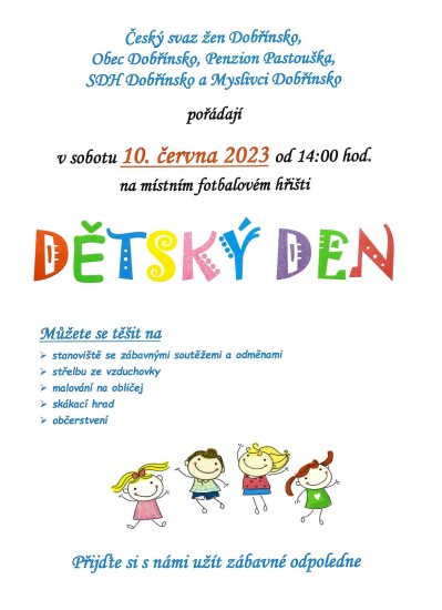 Dětský den v Dobřínsku