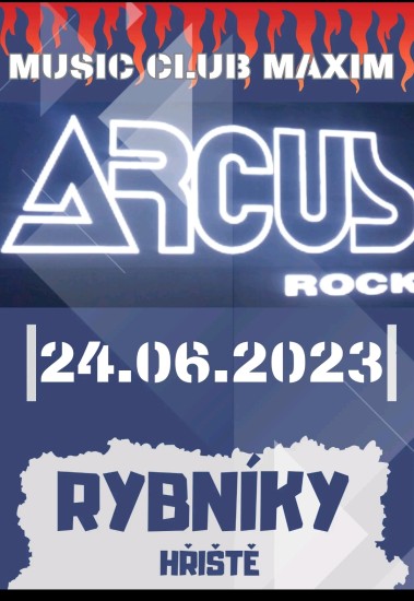 Rockový večer s kapelou ArcusRock v Rybnikach Rockový večer s kapelou ArcusRock v Rybnikach