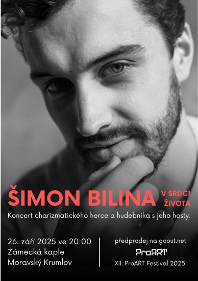 Šimon Bilina: v srdci života /koncert/ Šimon Bilina: v srdci života /koncert/
