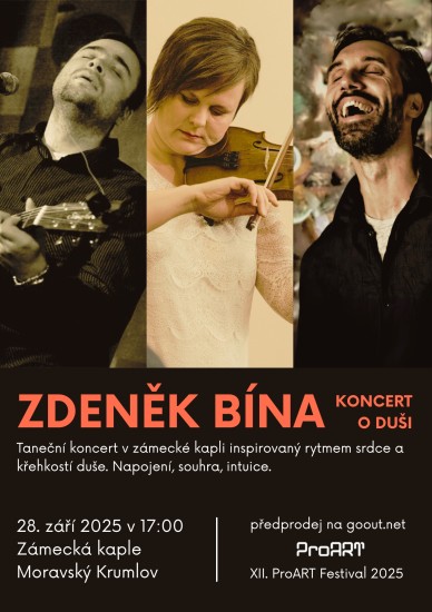 Zdeněk Bína: Koncert o duši /taneční koncert/ Zdeněk Bína: Koncert o duši /taneční koncert/