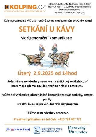 Setkání u kávy - Mezigenerační komunikace
