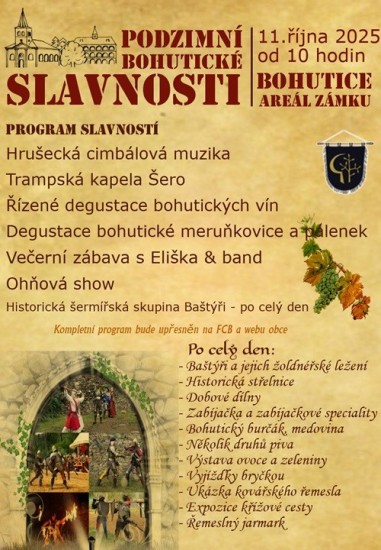 Podzimní bohutické slavnosti
