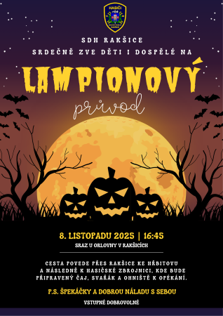 Lampionový průvod.