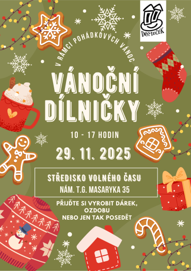 Vánoční dílničky na Domečku