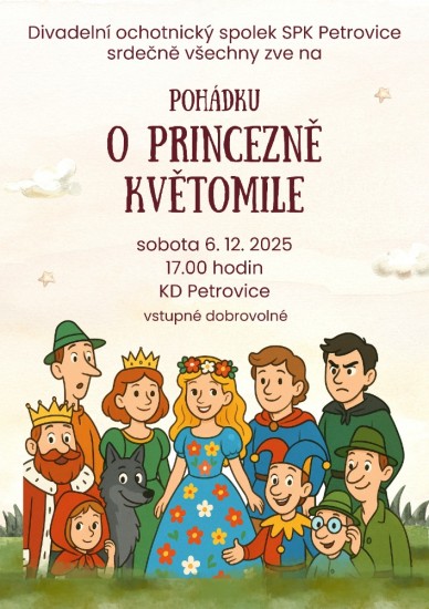 Pohádka O PRINCEZNĚ KVĚTOMILE
