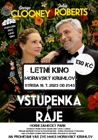 KINO NA KOLEČKÁCH - VSTUPENKA DO RÁJE