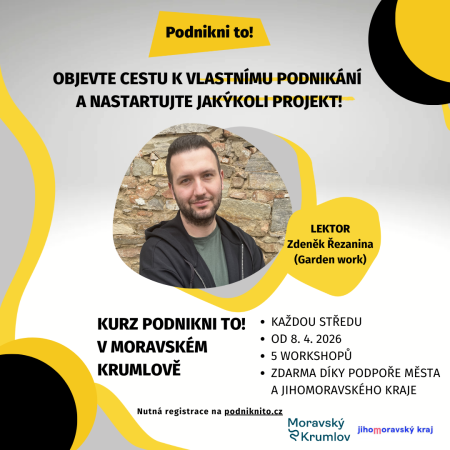 Kurz podnikání v Moravském Krumlově