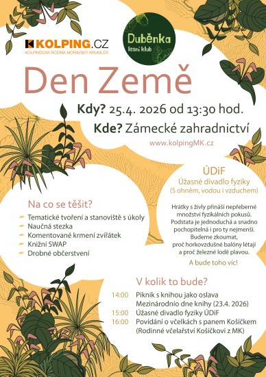 Den Země v Moravském Krumlově