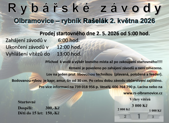 Rybářské závody Olbramovice