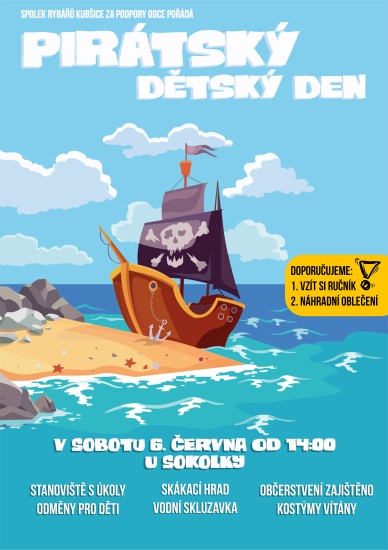 Pirátský dětský den V Kubšicích