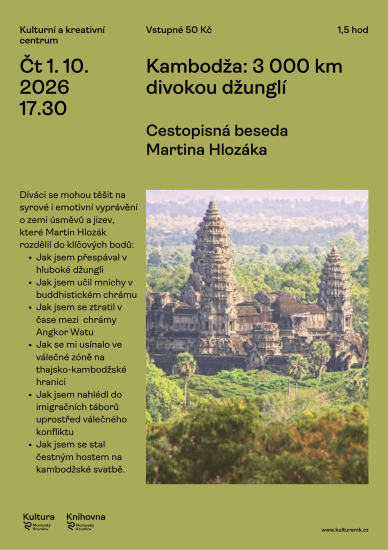 Kambodža: 3 000 km divokou džunglí