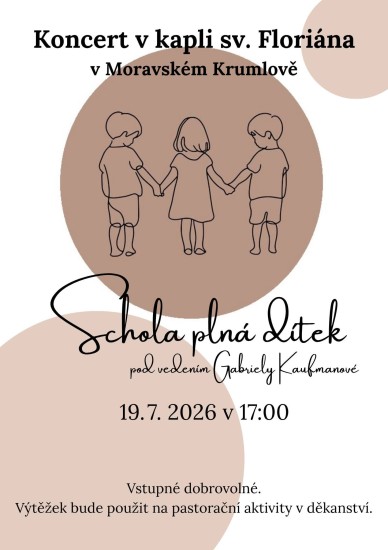 Schola plná dítek