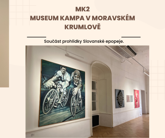 Expozice moderního umění - sbírky z Musea Kampa