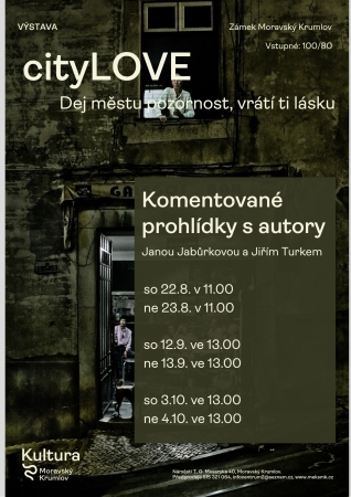 VÝSTAVA cityLOVE: komentovaná prohlídka s autory