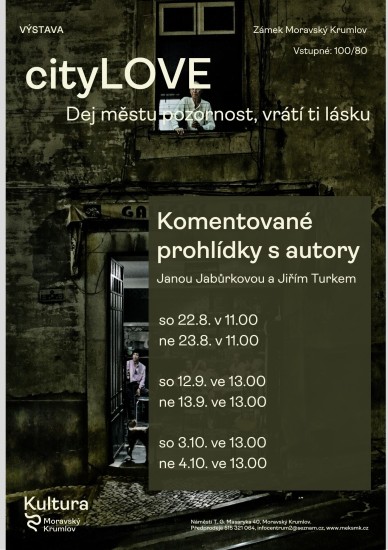 VÝSTAVA cityLOVE: komentovaná prohlídka s autory