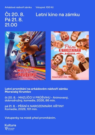 Letní kino na zámku