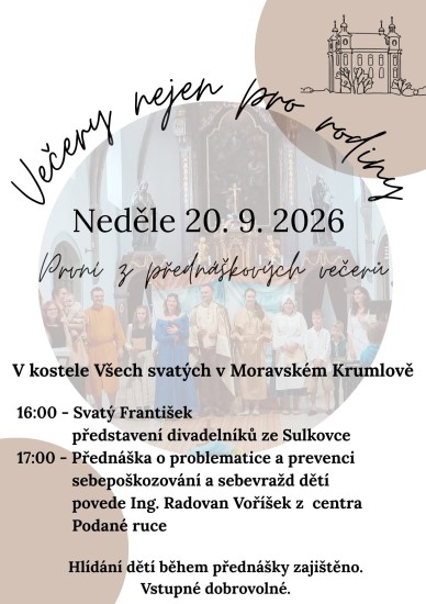 Večery nejen pro rodiny