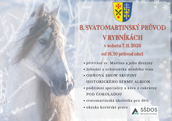 Poslední průvod sv.Martina v Rybníkách